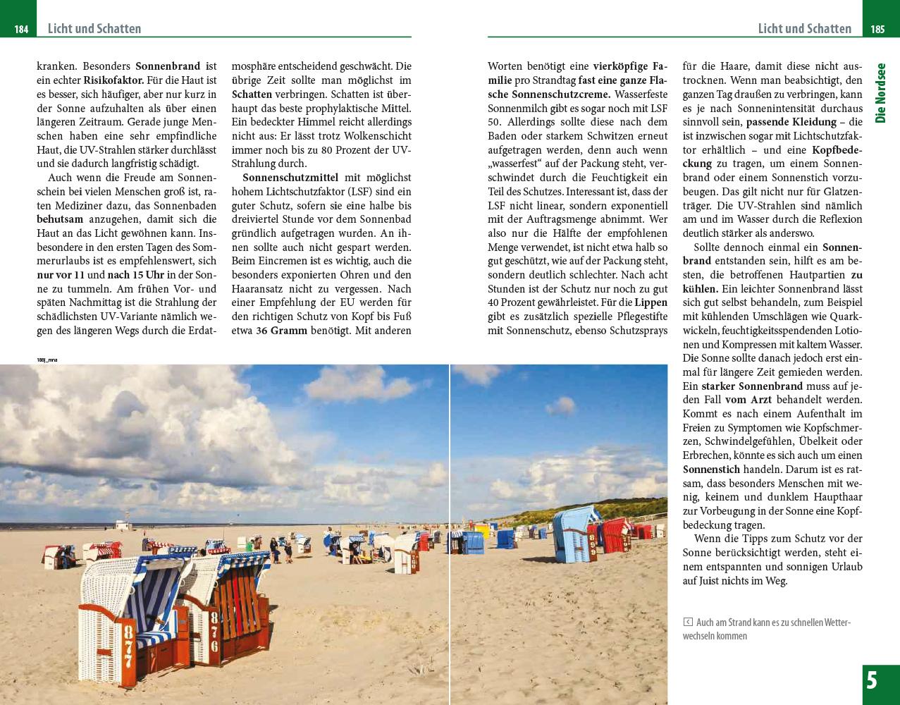 Beispielinhalt (Bild) Reise Know-How Reiseführer Juist