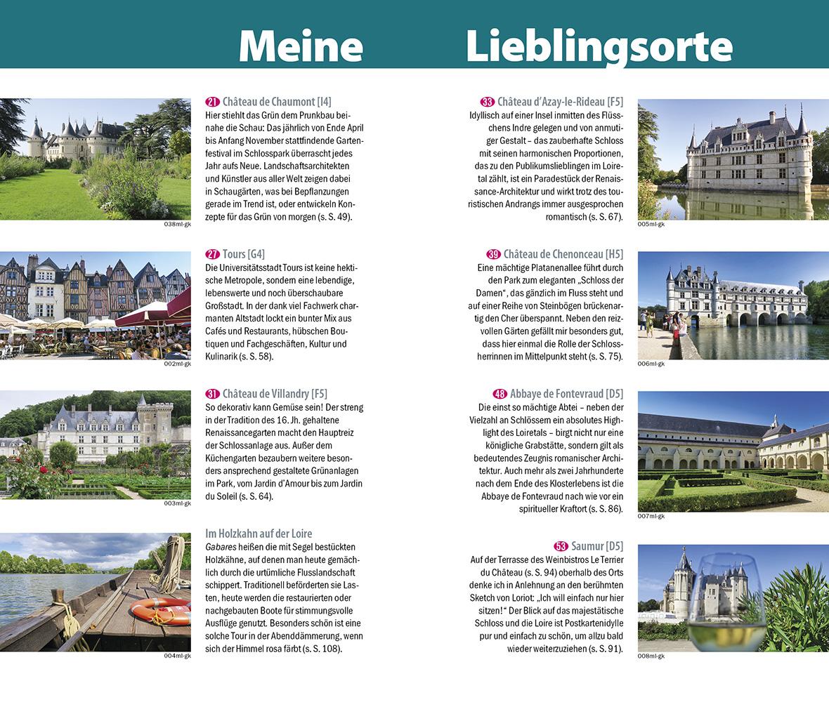 Beispielinhalt (Bild) Reise Know-How MeinTrip Loiretal