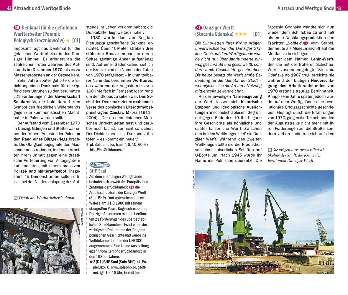 Beispielinhalt (Bild) Reise Know-How CityTrip Danzig