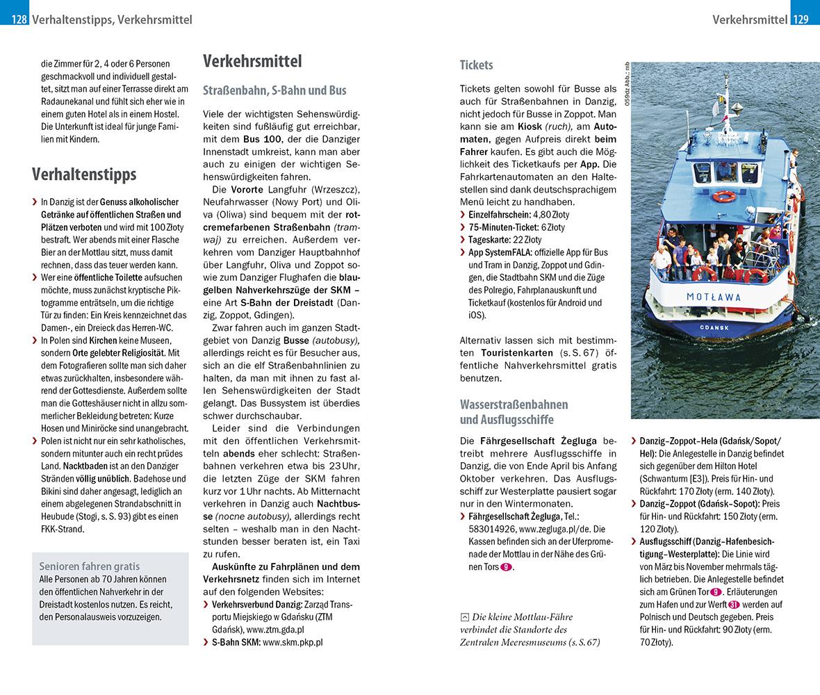 Beispielinhalt (Bild) Reise Know-How CityTrip Danzig