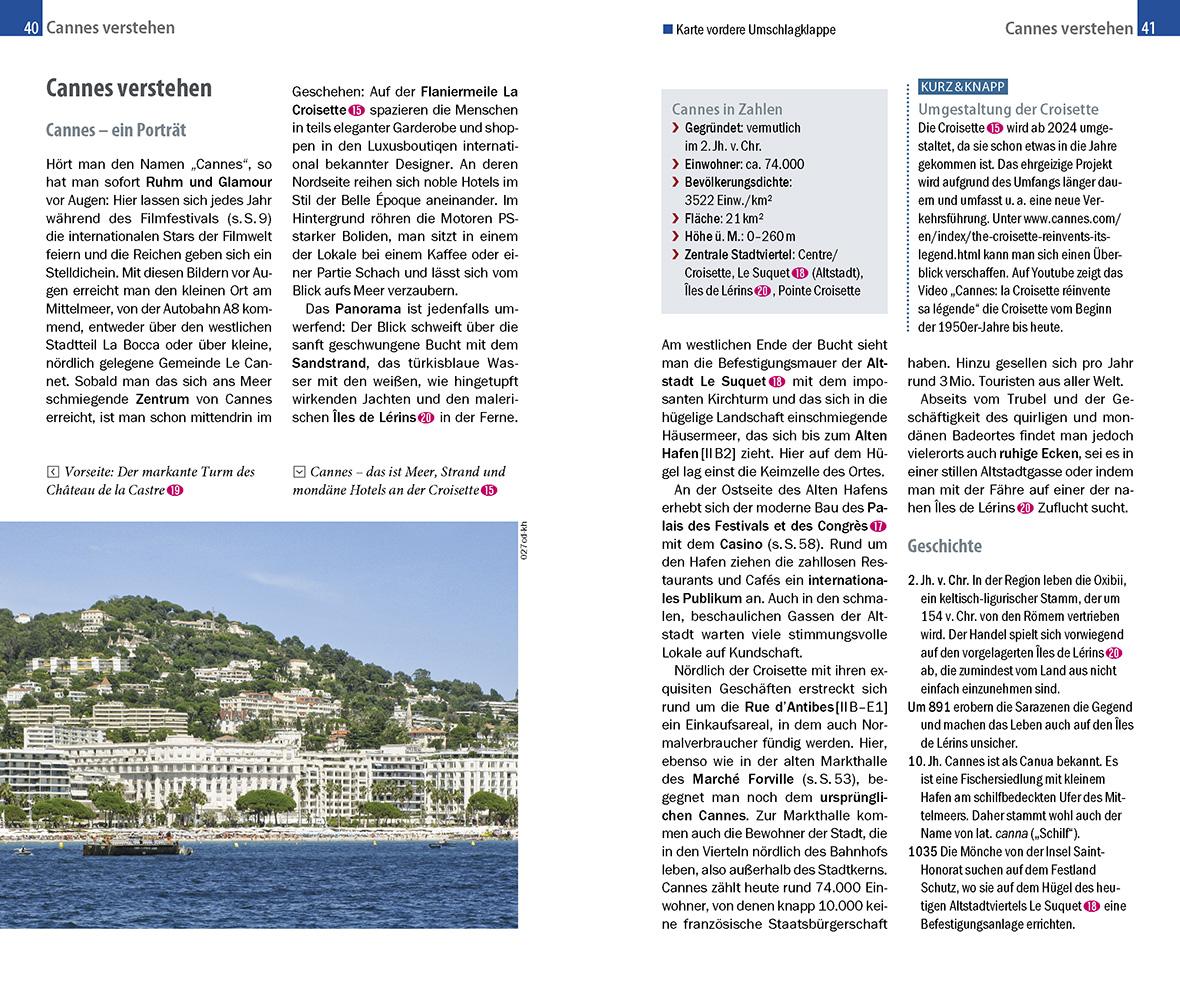 Beispielinhalt (Bild) Reise Know-How CityTrip Nizza, Cannes, Antibes, Monaco