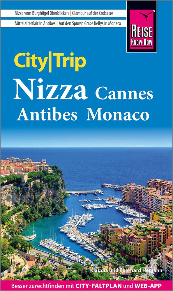 Vorderes Coverbild Reise Know-How CityTrip Nizza, Cannes, Antibes, Monaco