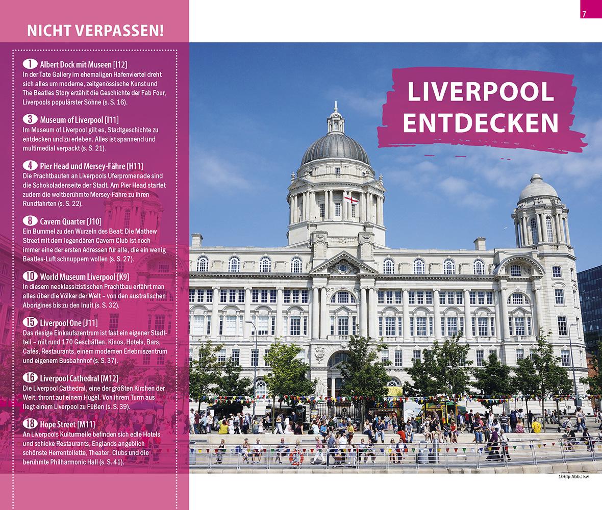 Beispielinhalt (Bild) Reise Know-How CityTrip Liverpool
