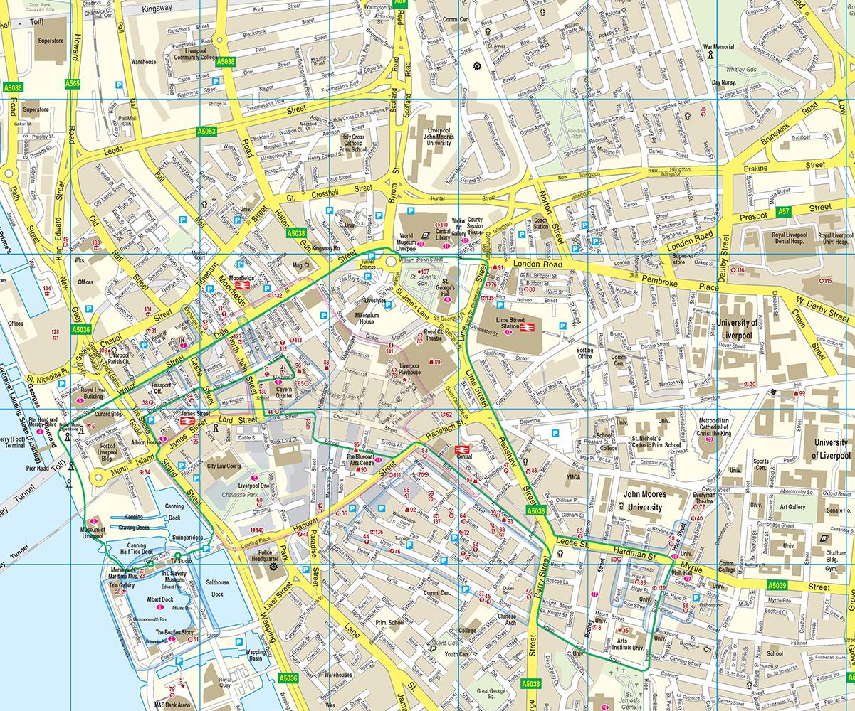 Beispielinhalt (Bild) Reise Know-How CityTrip Liverpool