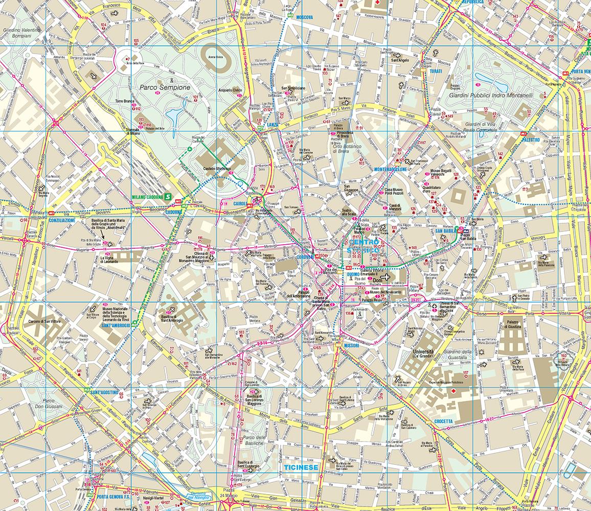 Beispielinhalt (Bild) Reise Know-How CityTrip Mailand und Bergamo