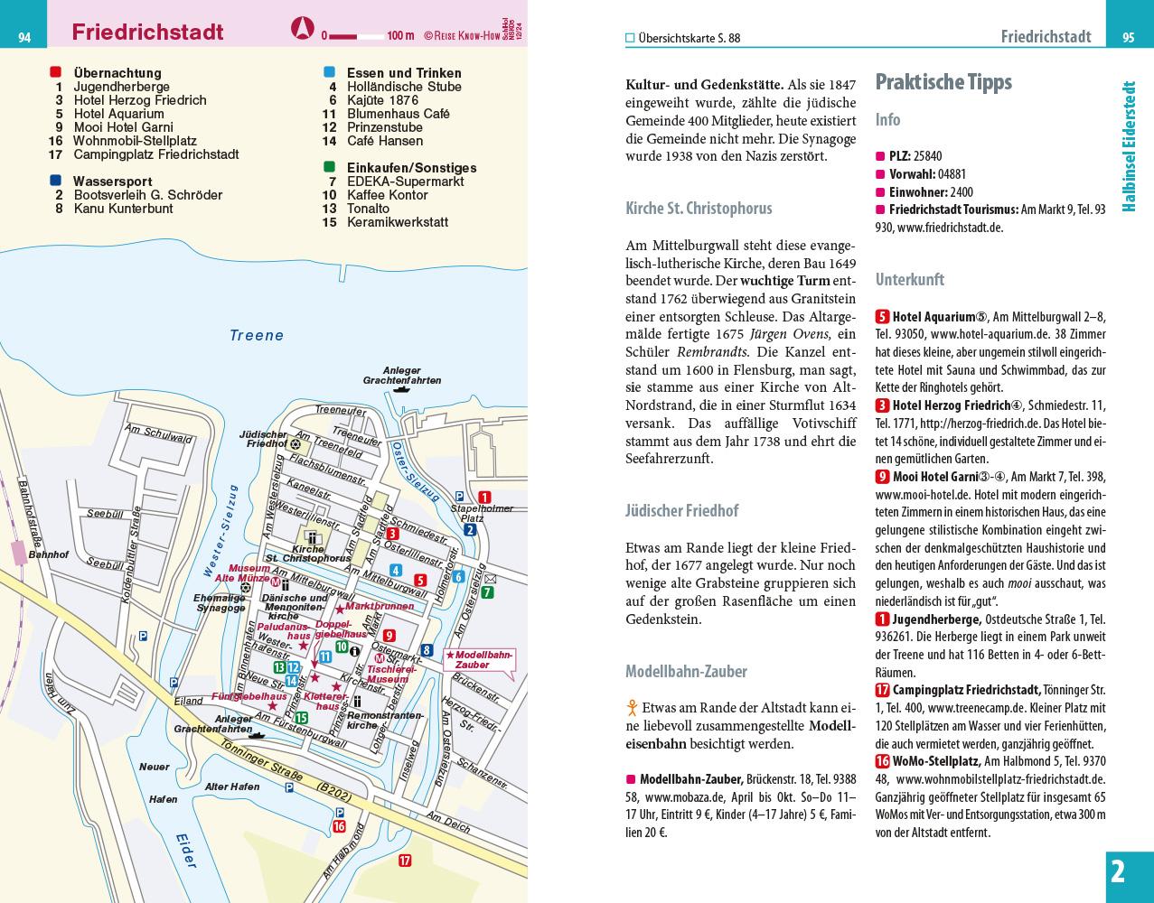 Beispielinhalt (Bild) Reise Know-How Reiseführer Nordseeküste Schleswig-Holstein
