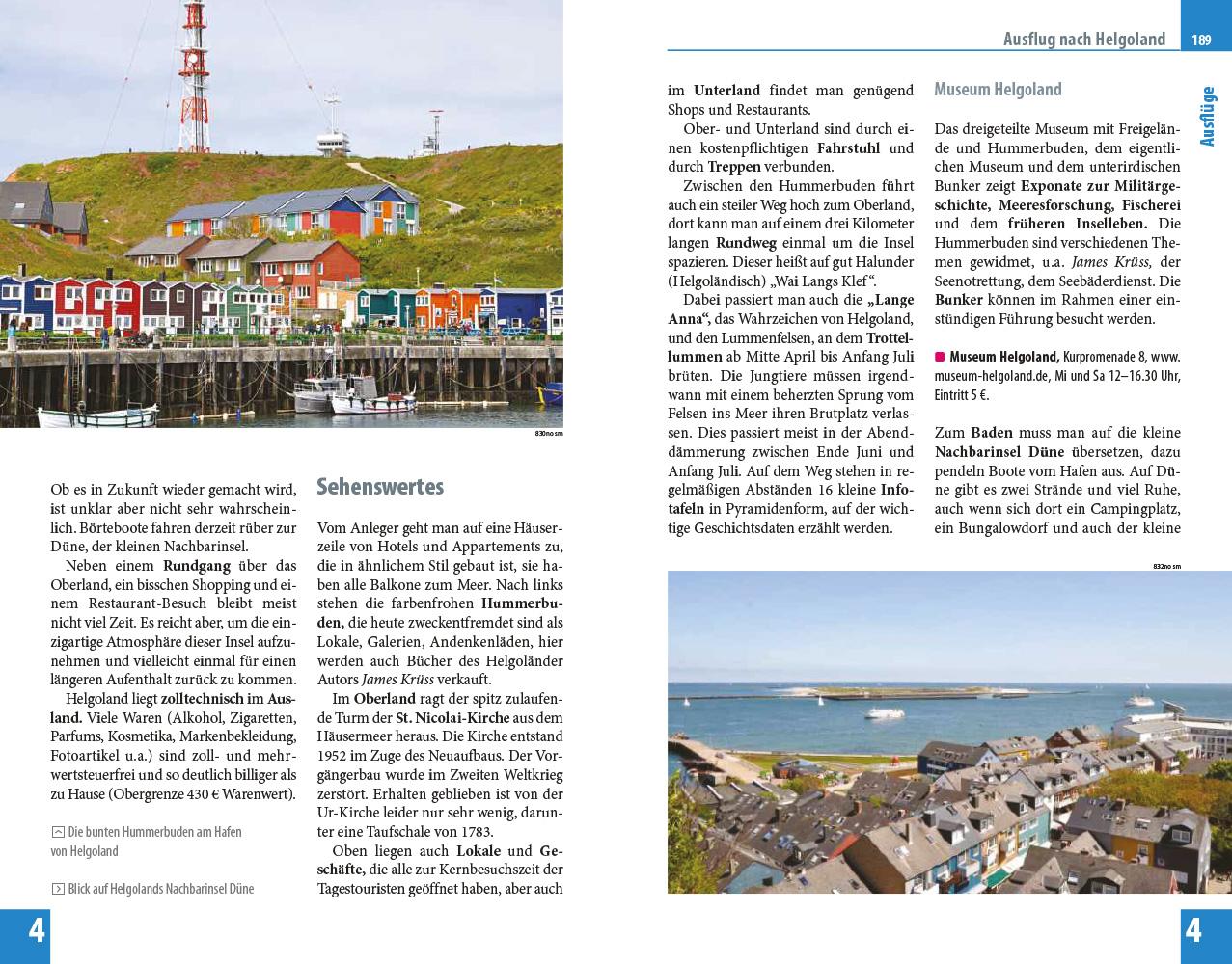 Beispielinhalt (Bild) Reise Know-How Reiseführer Nordseeküste Schleswig-Holstein