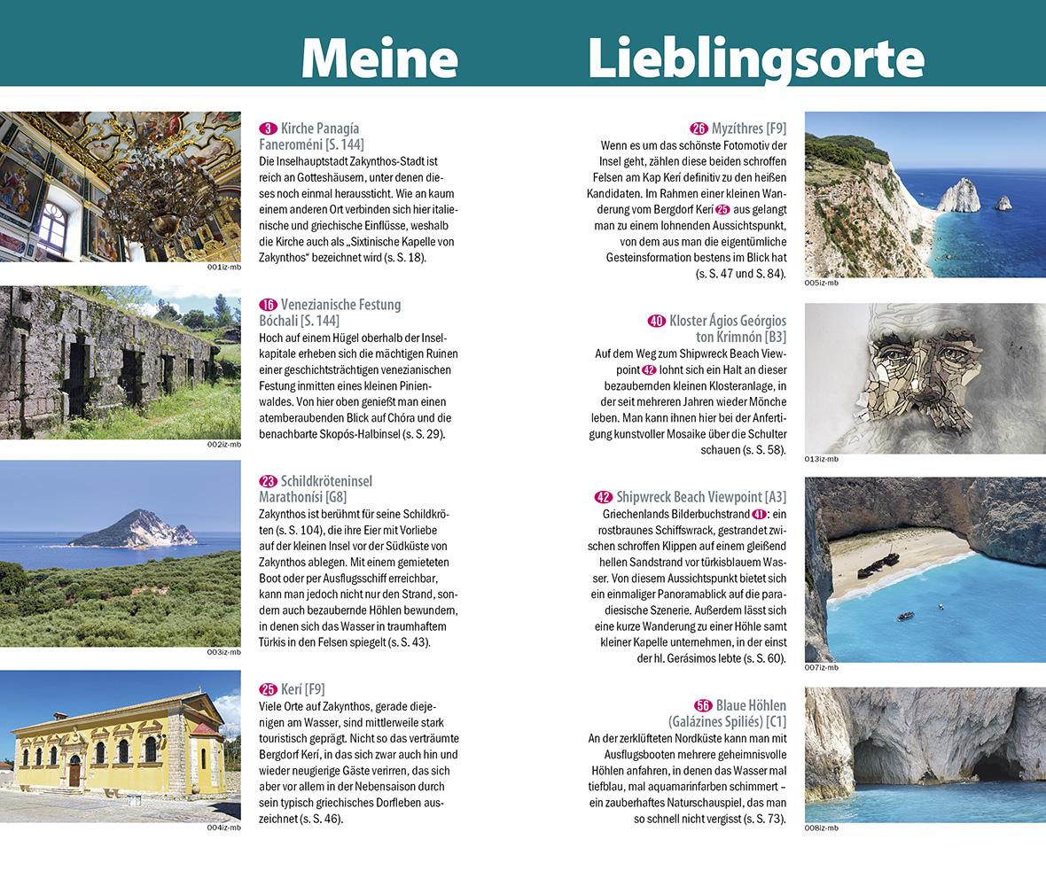 Beispielinhalt (Bild) Reise Know-How InselTrip Zakynthos