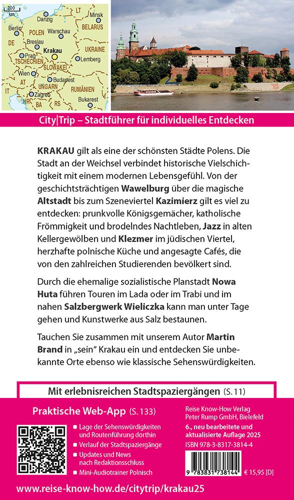 Beispielinhalt (Bild) Reise Know-How CityTrip Krakau