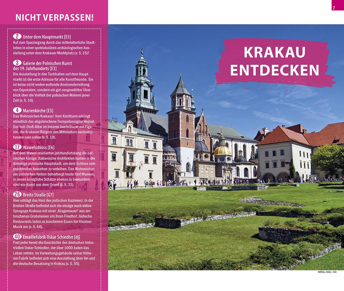 Beispielinhalt (Bild) Reise Know-How CityTrip Krakau
