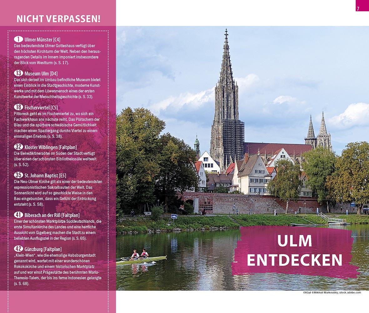 Beispielinhalt (Bild) Reise Know-How CityTrip Ulm