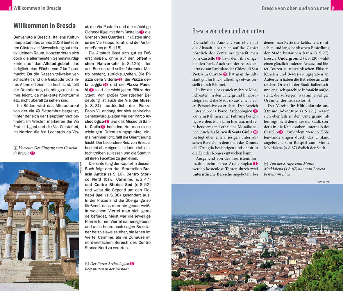 Beispielinhalt (Bild) Reise Know-How CityTrip Brescia