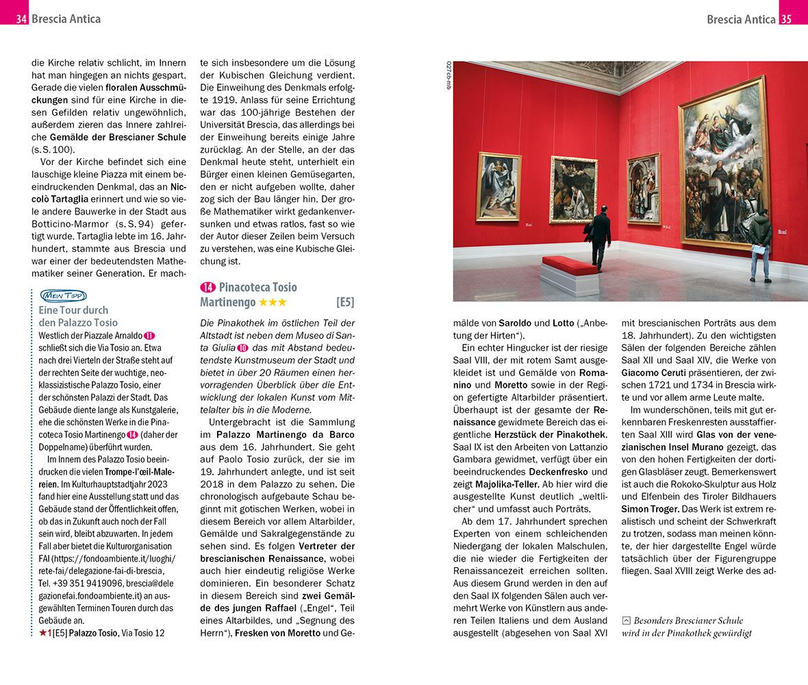Beispielinhalt (Bild) Reise Know-How CityTrip Brescia