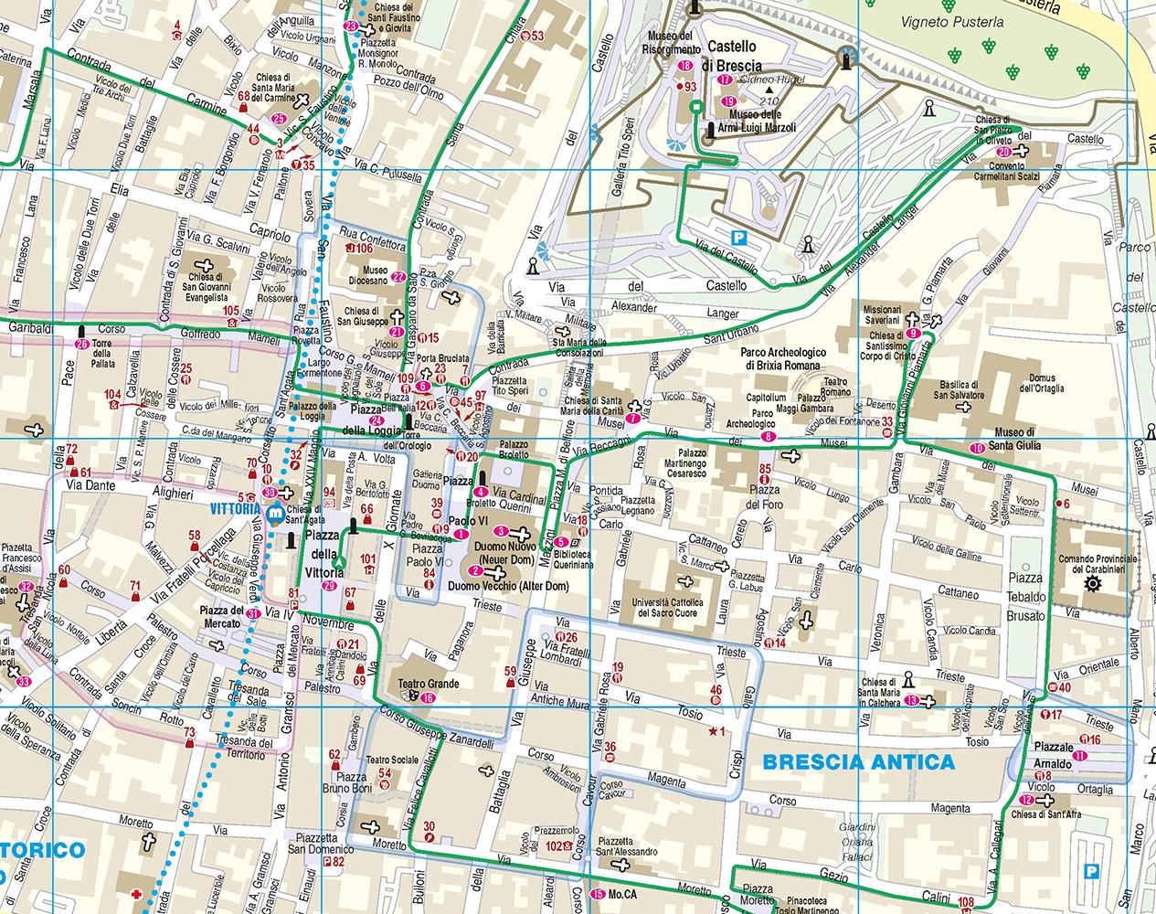 Beispielinhalt (Bild) Reise Know-How CityTrip Brescia
