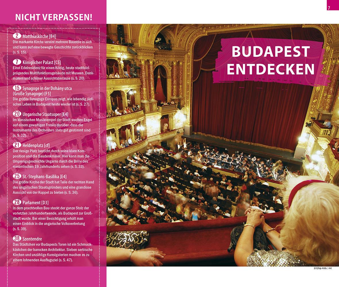 Beispielinhalt (Bild) Reise Know-How CityTrip Budapest