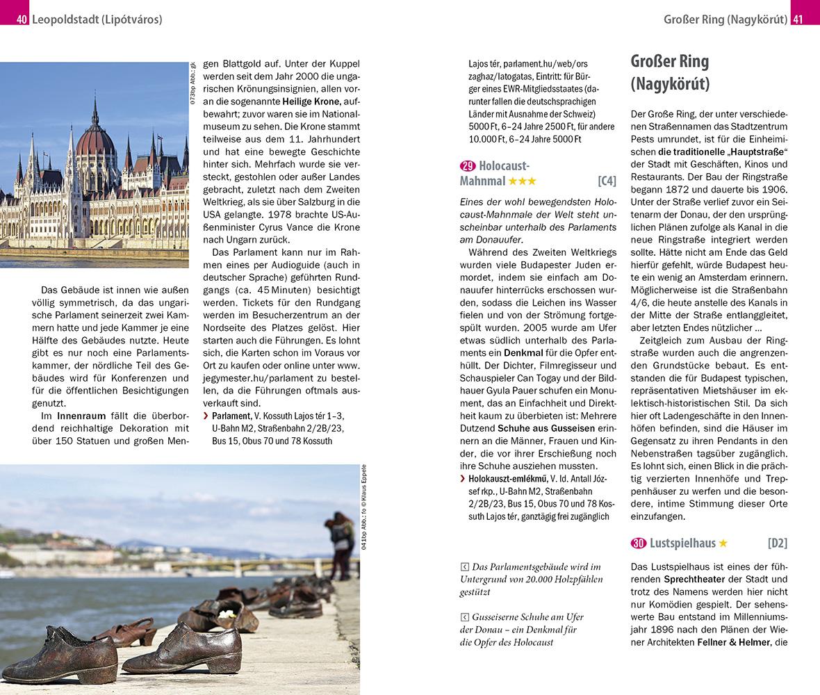 Beispielinhalt (Bild) Reise Know-How CityTrip Budapest