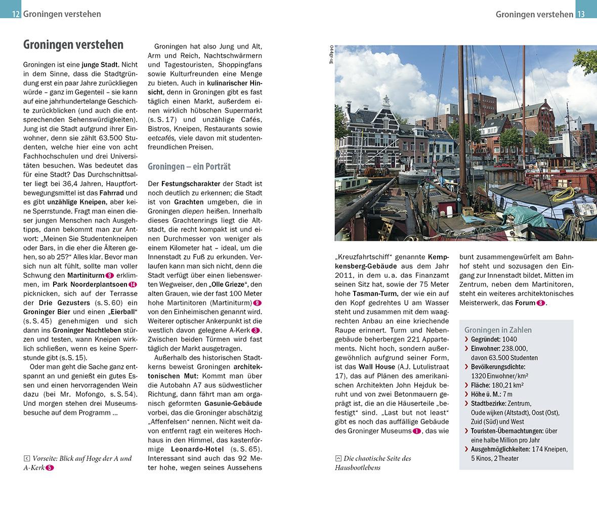 Beispielinhalt (Bild) Reise Know-How CityTrip Groningen und Leeuwarden