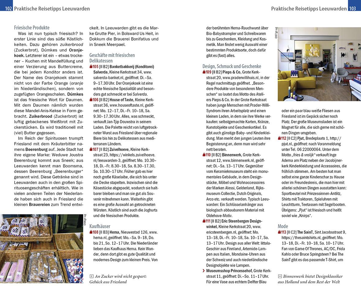 Beispielinhalt (Bild) Reise Know-How CityTrip Groningen und Leeuwarden