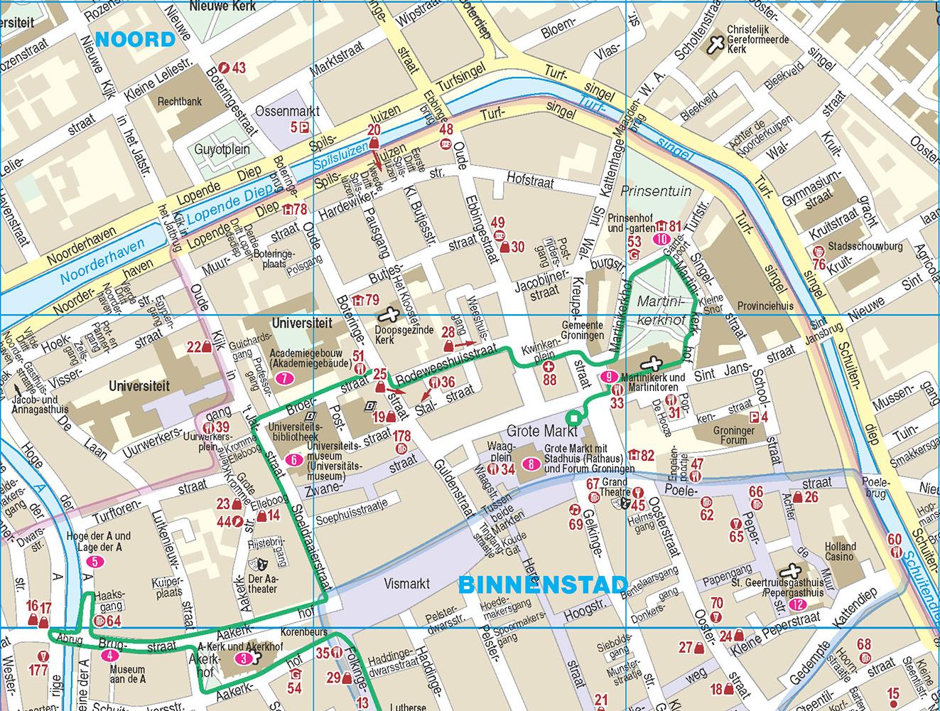 Beispielinhalt (Bild) Reise Know-How CityTrip Groningen und Leeuwarden