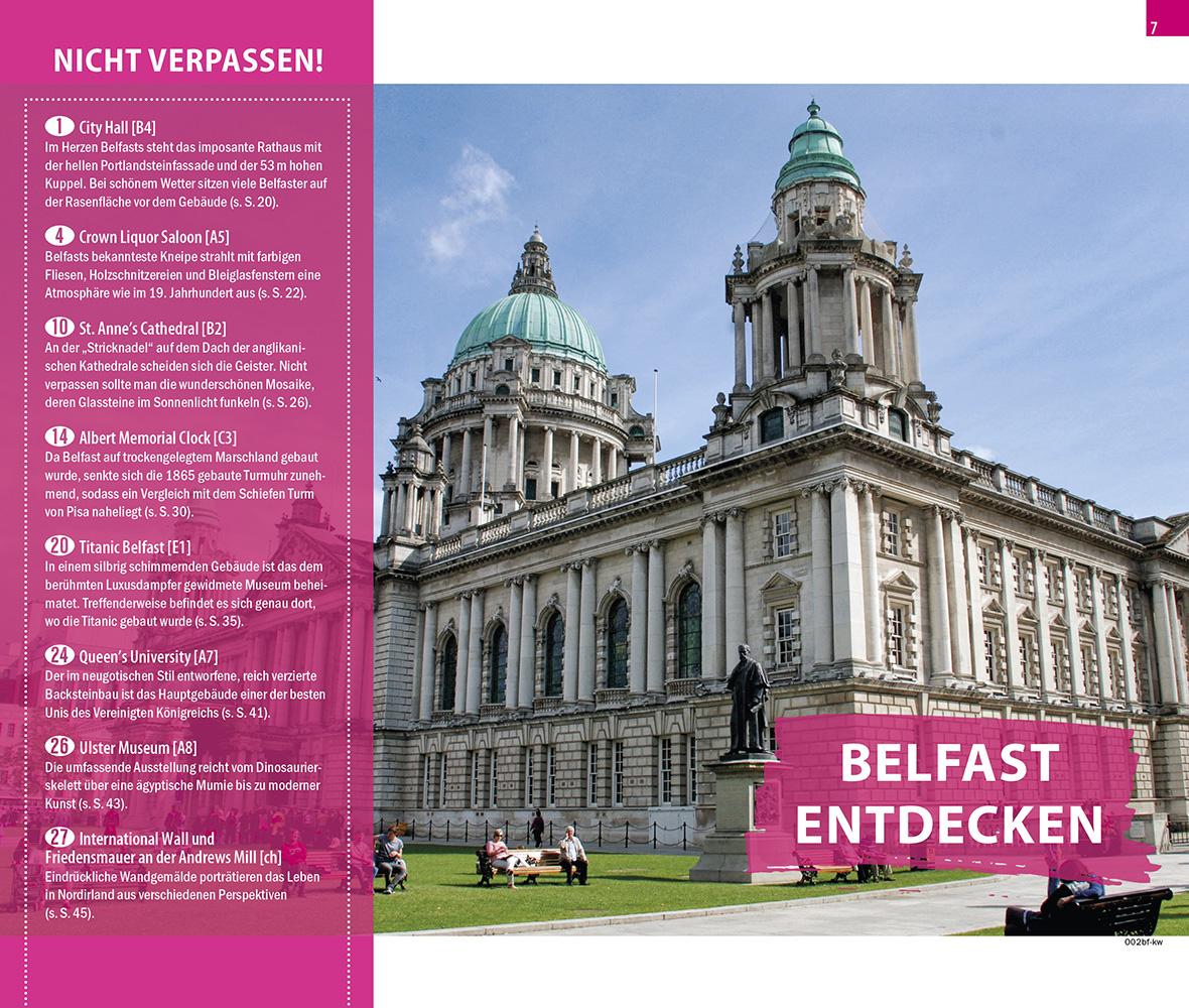 Beispielinhalt (Bild) Reise Know-How CityTrip Belfast