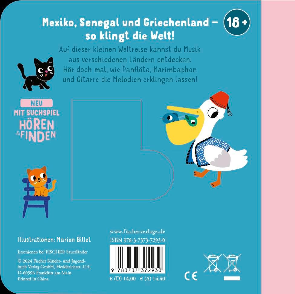 Rückseitencover Hörst du die Musik rund um die Welt?