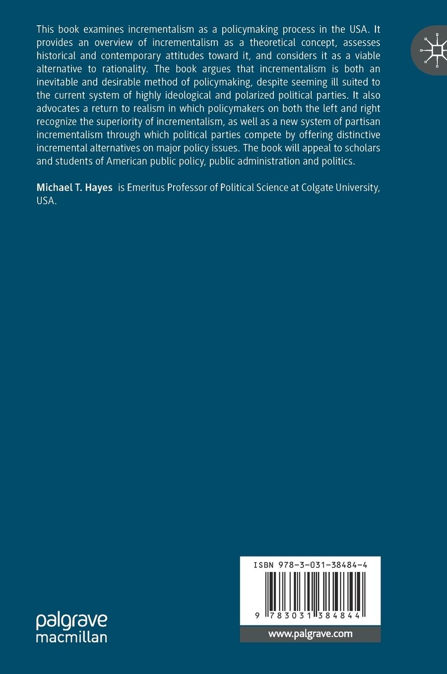 Rückseitencover Incrementalism and Policymaking in the USA