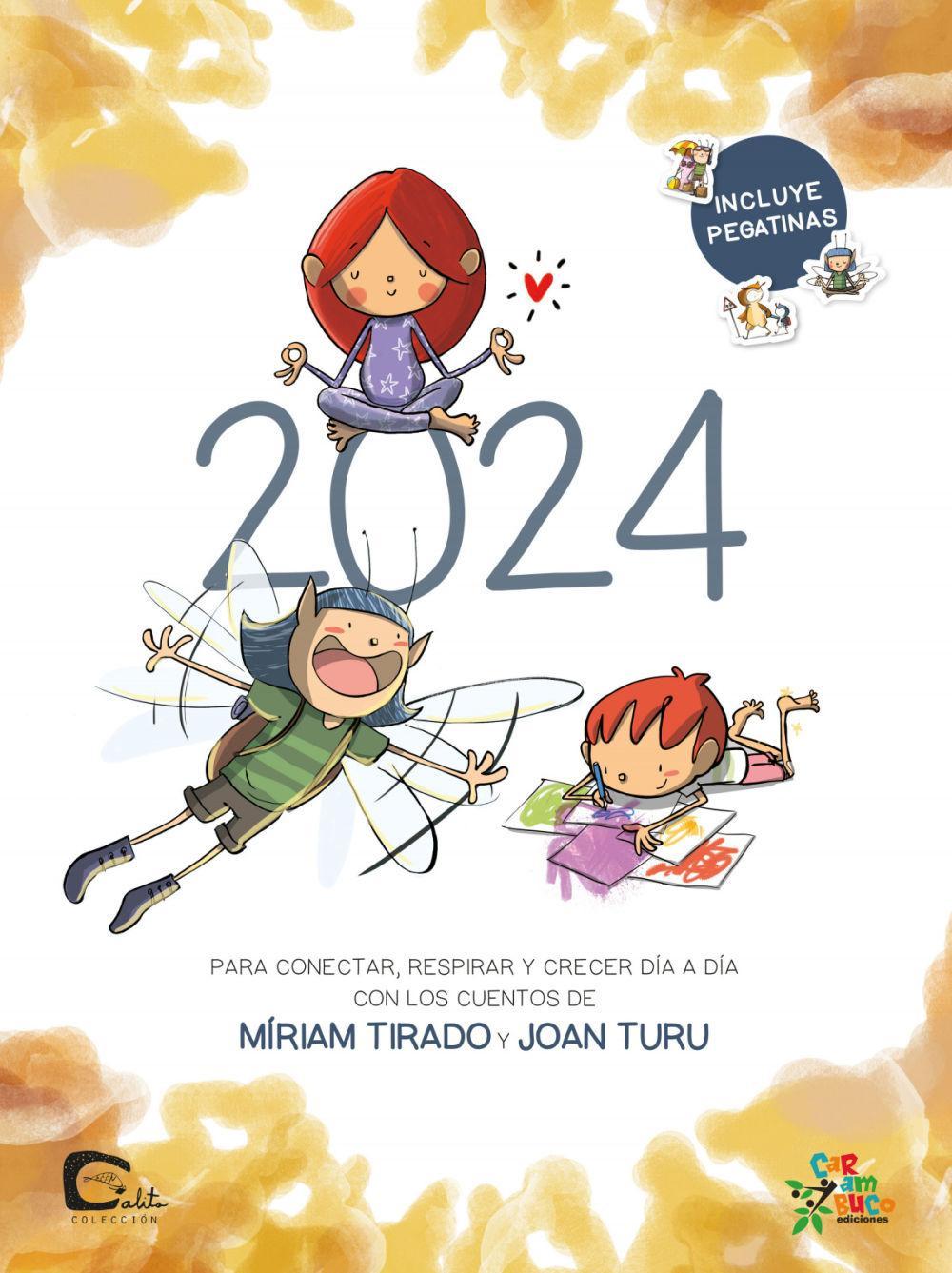Vorderes Coverbild Calendario 2024 Tengo un volcán - Tengo un volcán y no quiero respirar