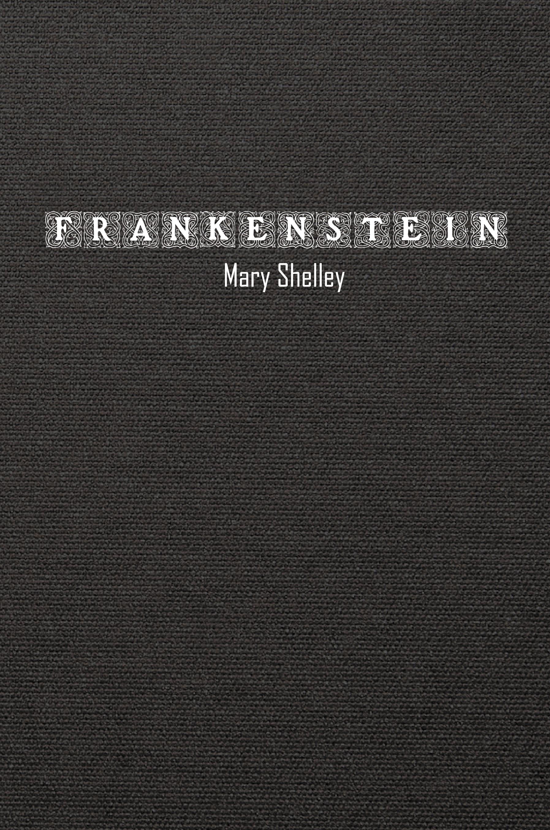 Vorderes Coverbild Frankenstein