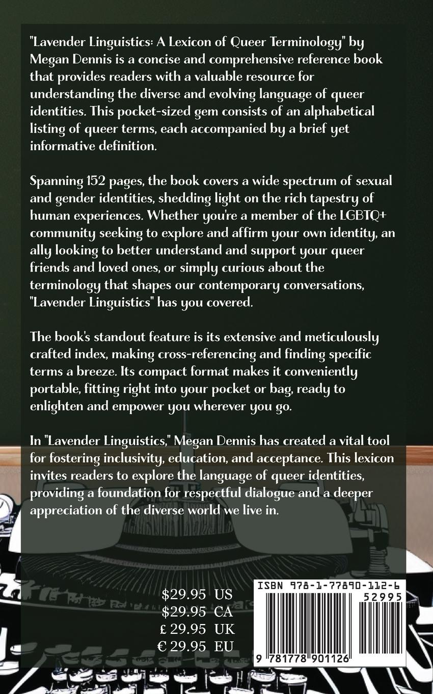 Rückseitencover Lavender Linguistics