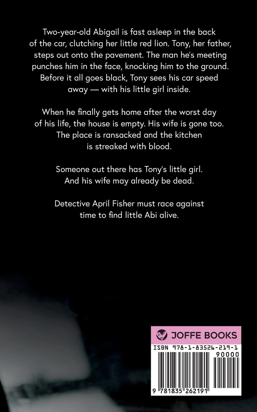 Rückseitencover TAKEN WHILE SHE SLEPT a pulse-pounding Detective April Fisher crime thriller