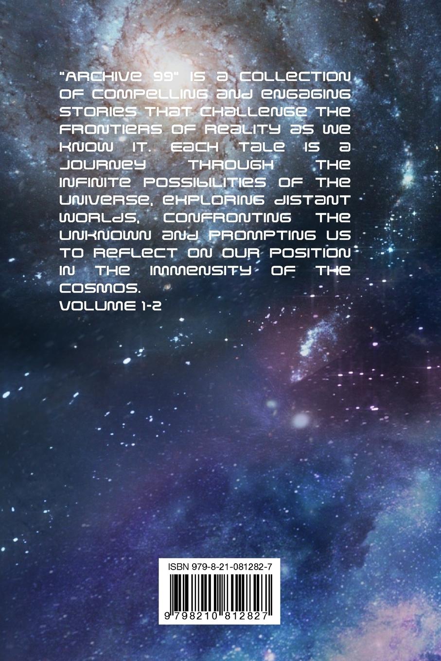 Rückseitencover Archive 99 Volume 1-2