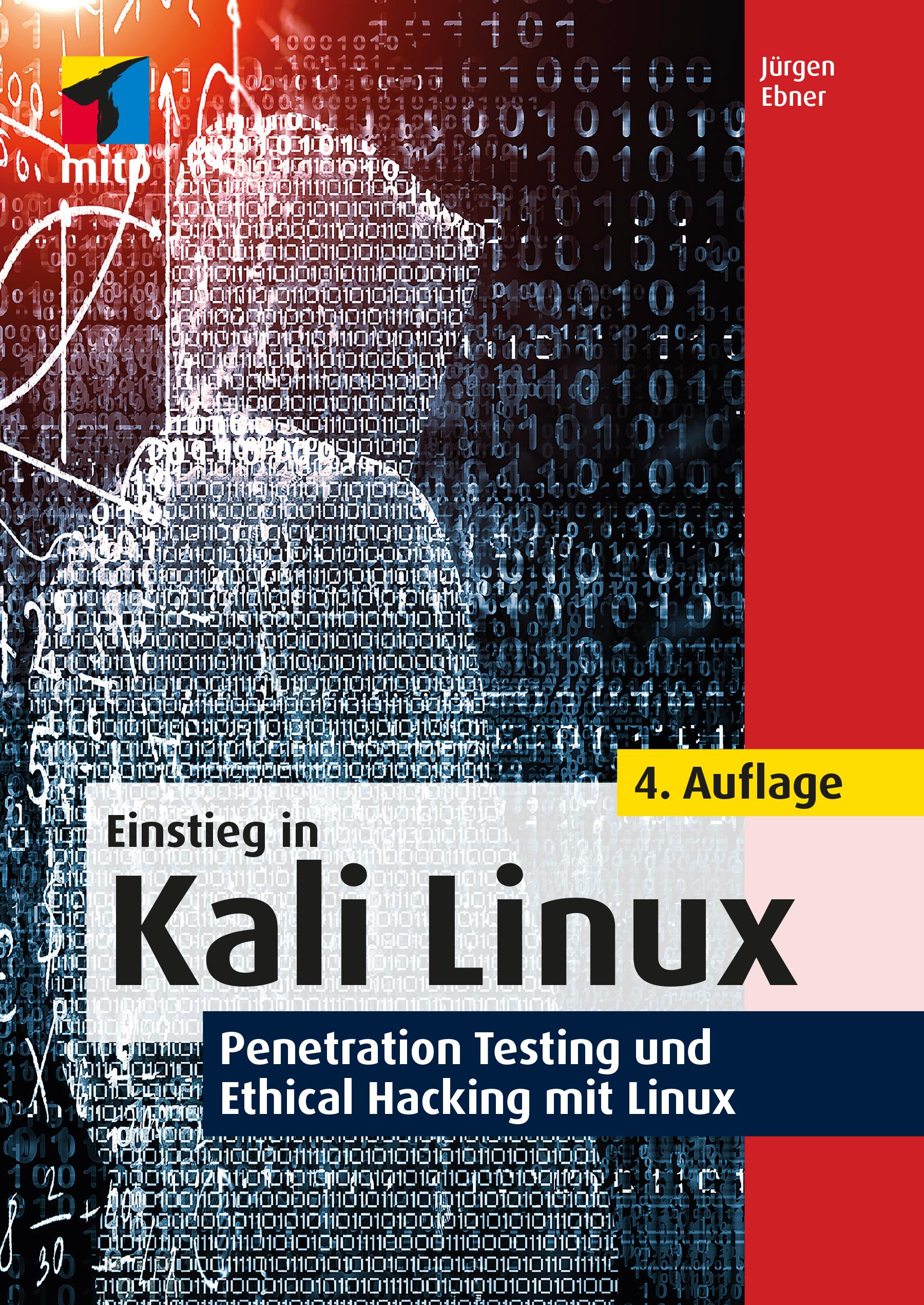 Vorderes Coverbild Einstieg in Kali Linux