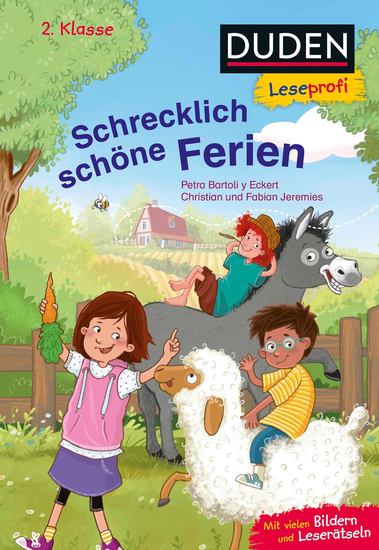 Vorderes Coverbild Duden Leseprofi - Schrecklich schöne Ferien, 2. Klasse