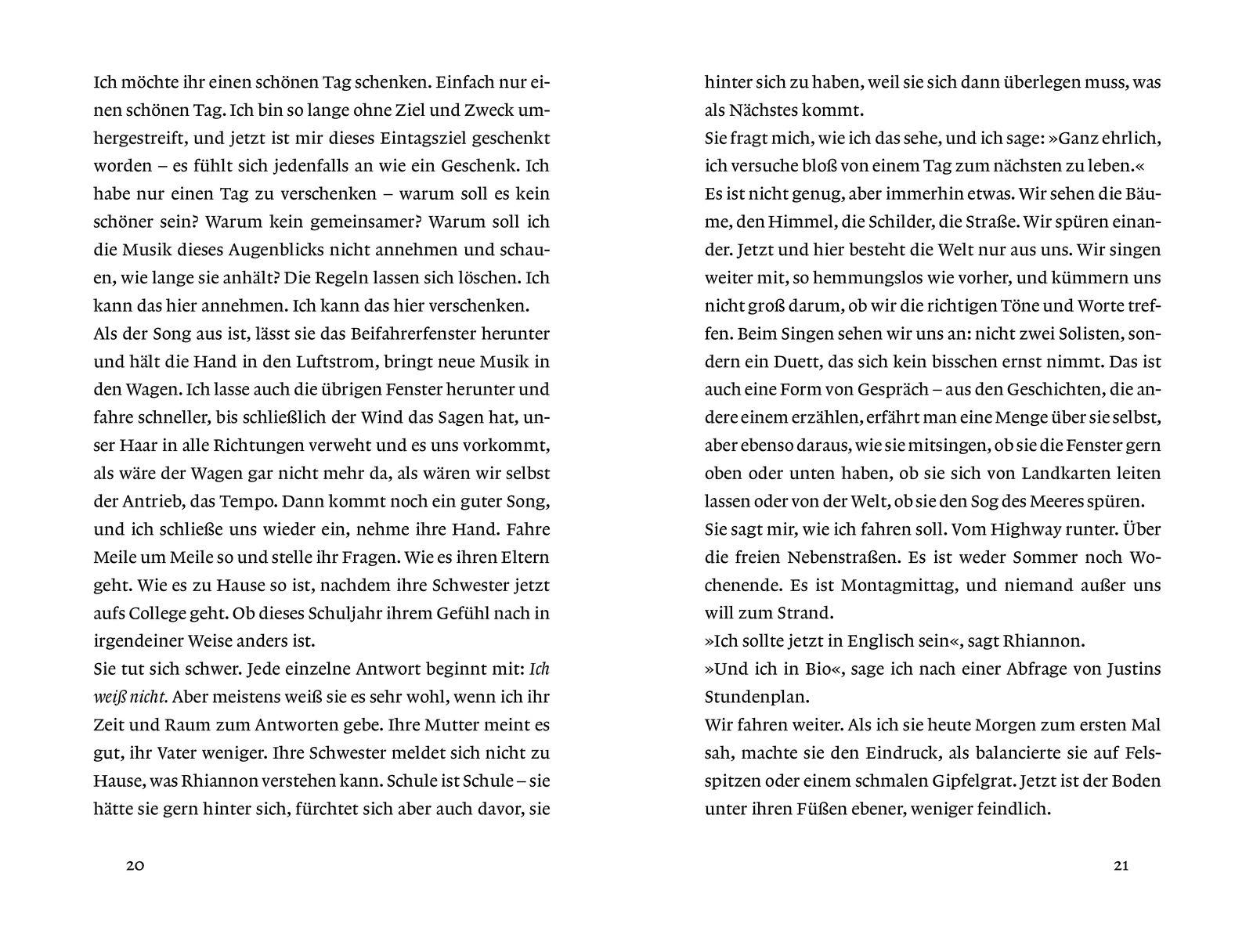 Beispielinhalt (Bild) Letztendlich sind wir dem Universum egal