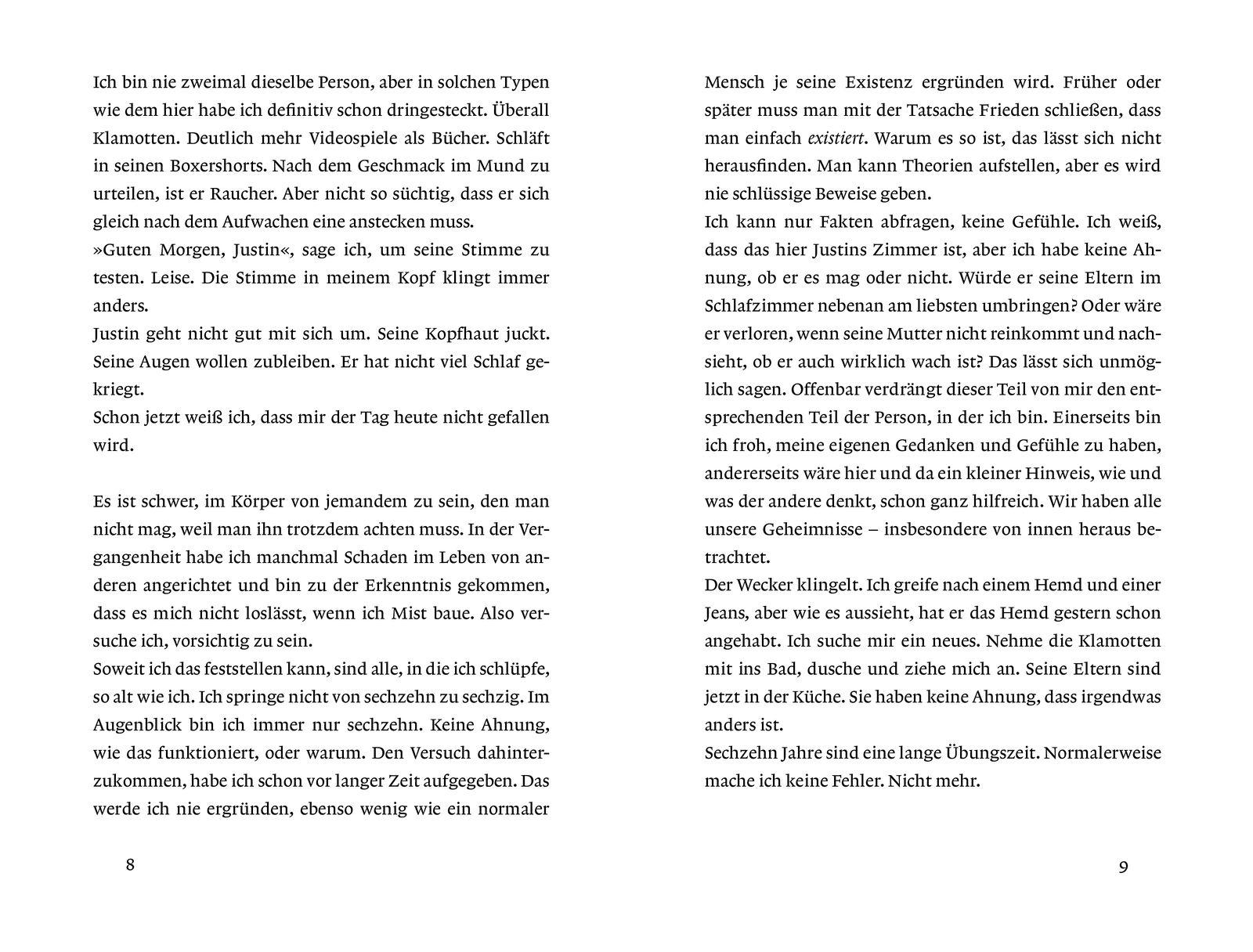 Beispielinhalt (Bild) Letztendlich sind wir dem Universum egal