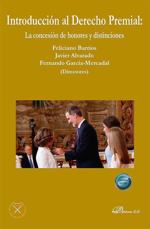 Vorderes Coverbild Introducción al derecho premial : la concesión de honores y distinciones