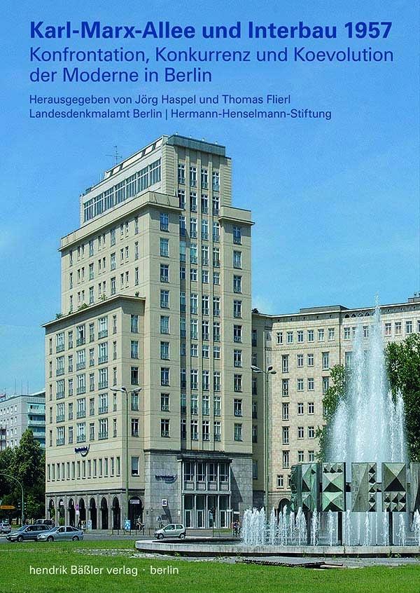 Vorderes Coverbild Karl-Marx-Allee und Interbau 1957