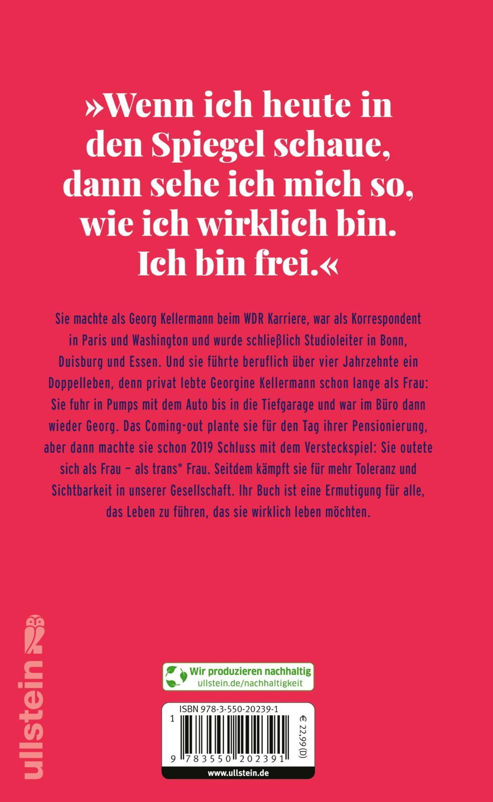 Rückseitencover Georgine - Der lange Weg zu mir selbst