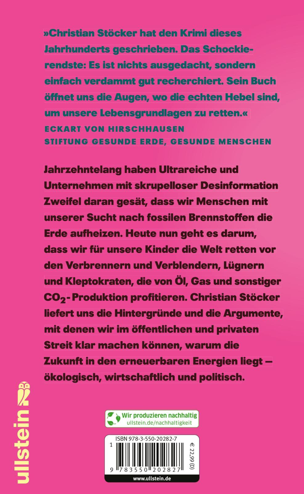 Rückseitencover Männer, die die Welt verbrennen