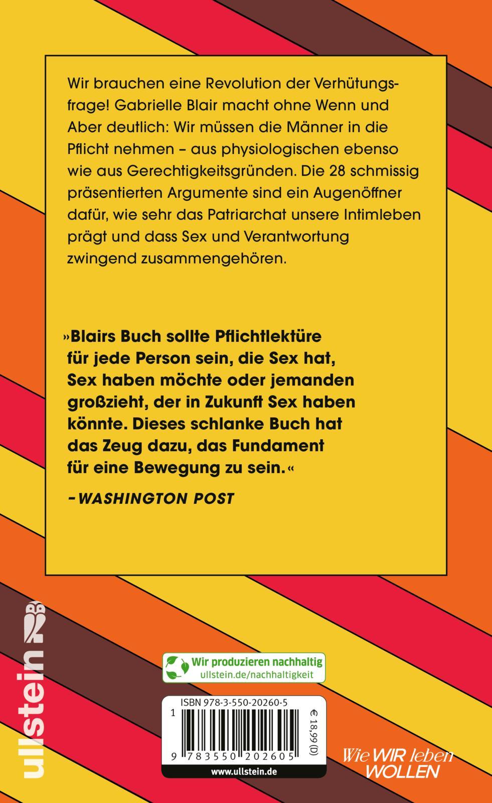 Rückseitencover Verantwortungsvoll ejakulieren