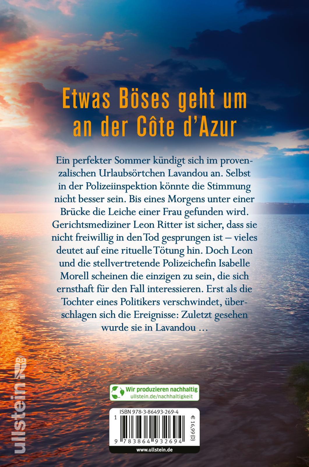 Rückseitencover Dunkles Lavandou