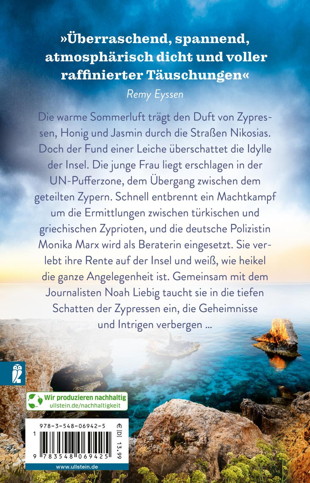 Rückseitencover Die Tote von Nikosia