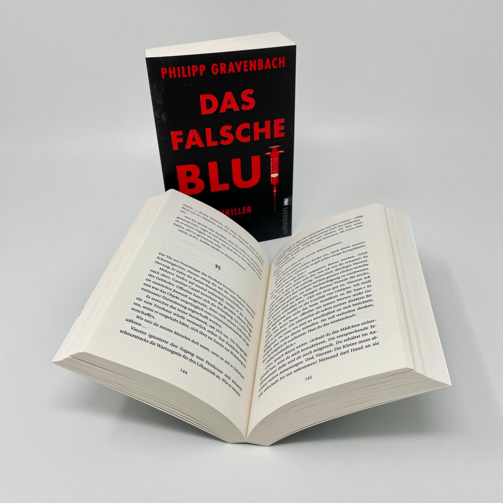 Beispielinhalt (Bild) Das falsche Blut