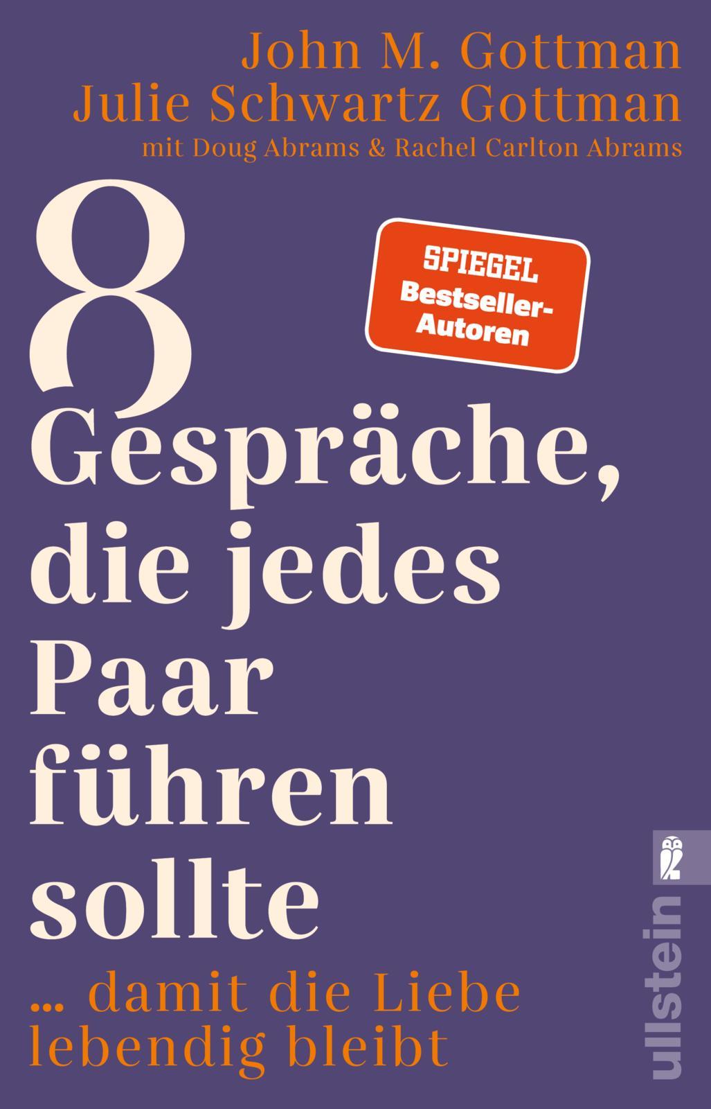 Vorderes Coverbild 8 Gespräche, die jedes Paar führen sollte ...
