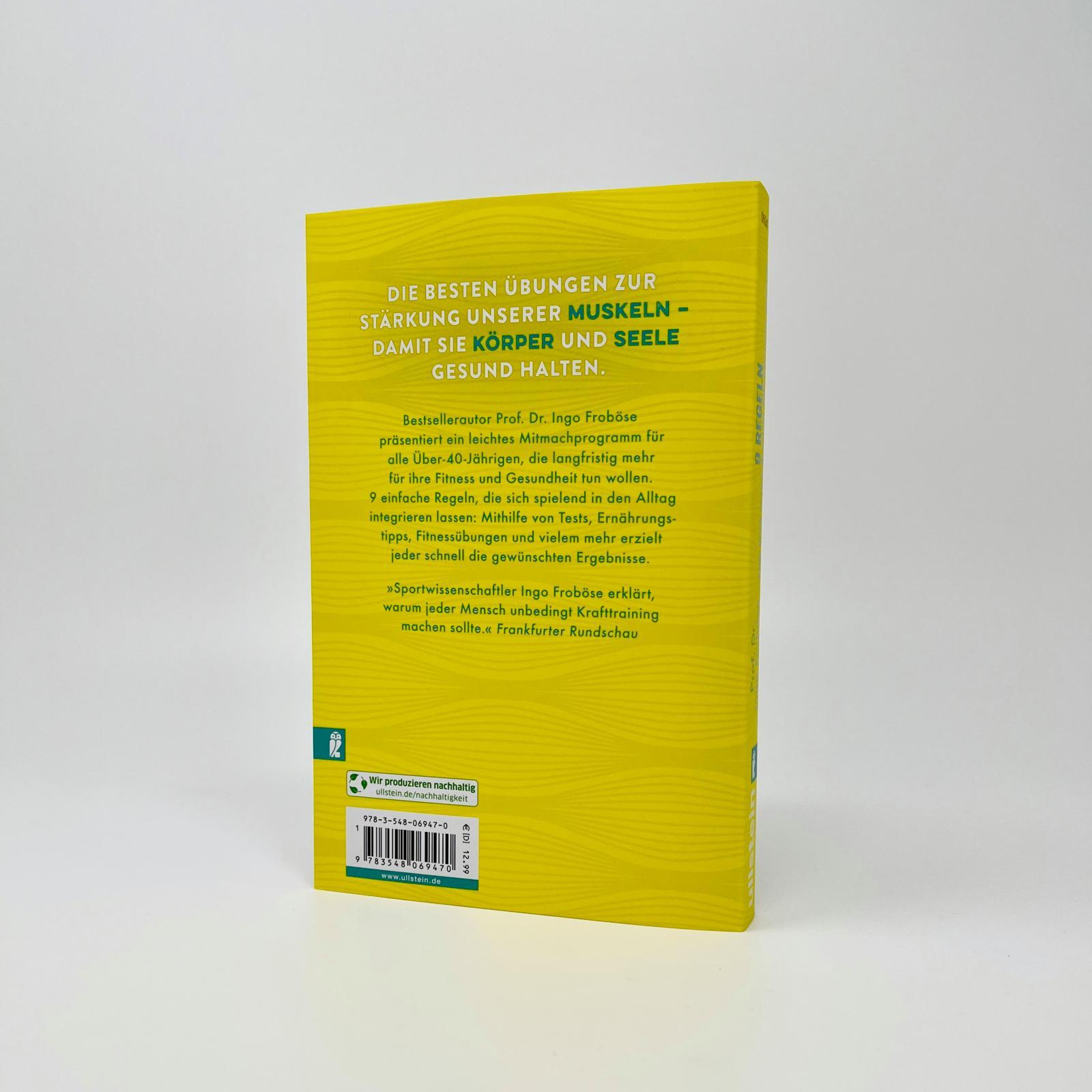 Beispielinhalt (Bild) 9 Regeln für eine Muskulatur, die gesund macht