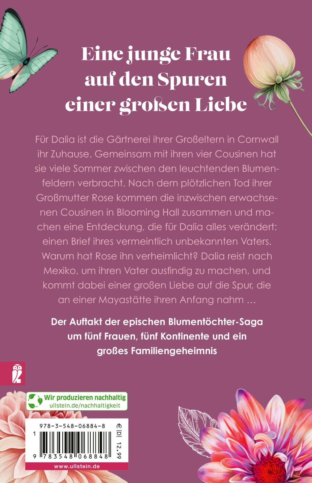 Rückseitencover Die Blumentöchter