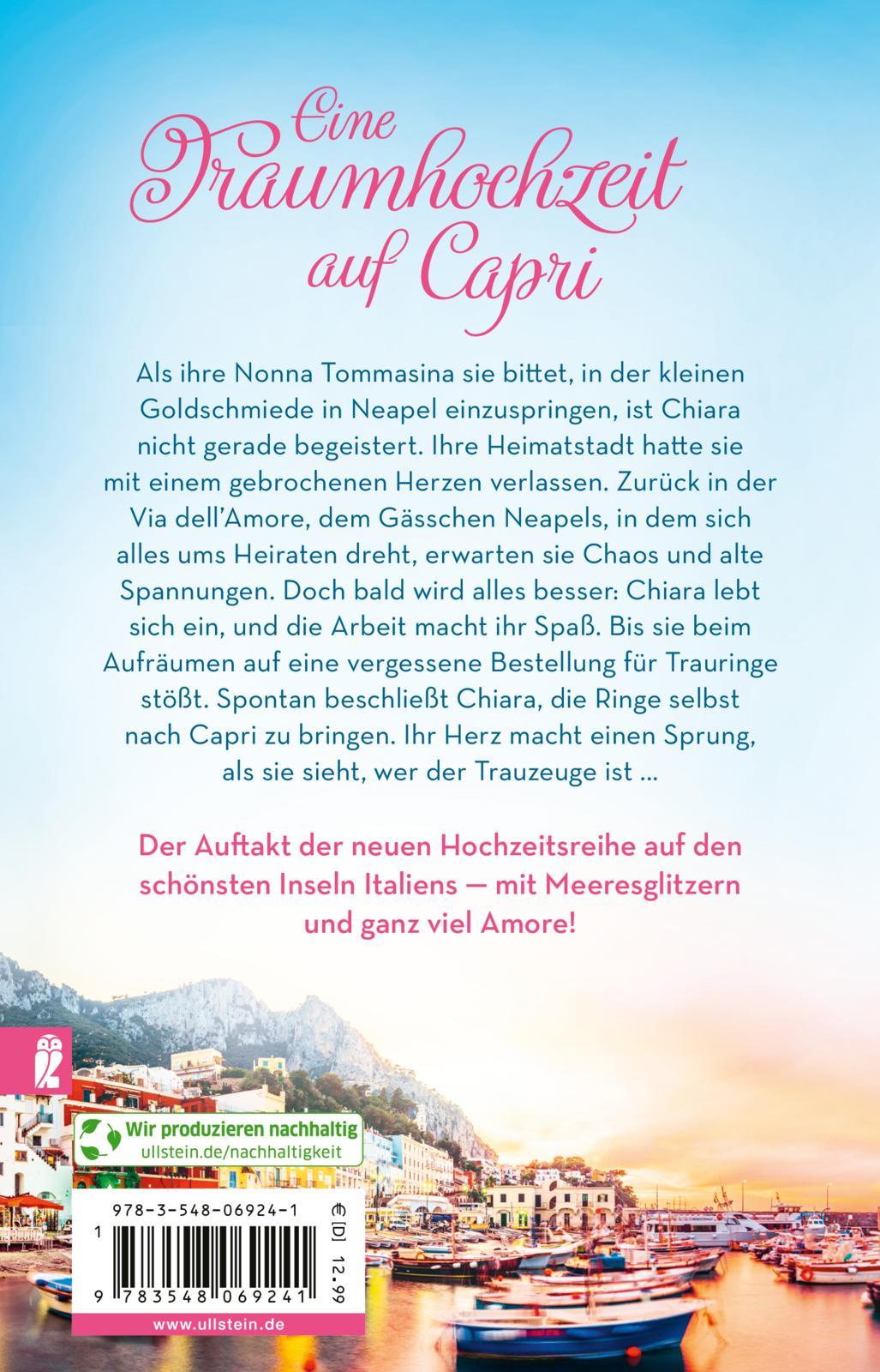 Rückseitencover Capri bedeutet für immer