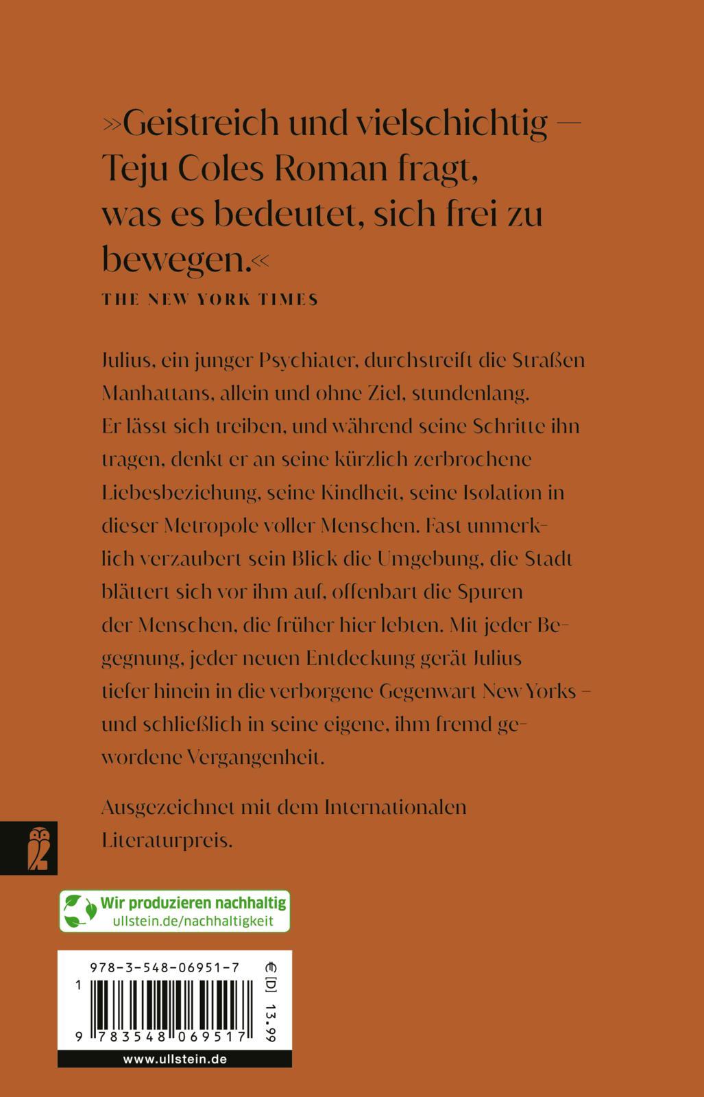 Rückseitencover Open City