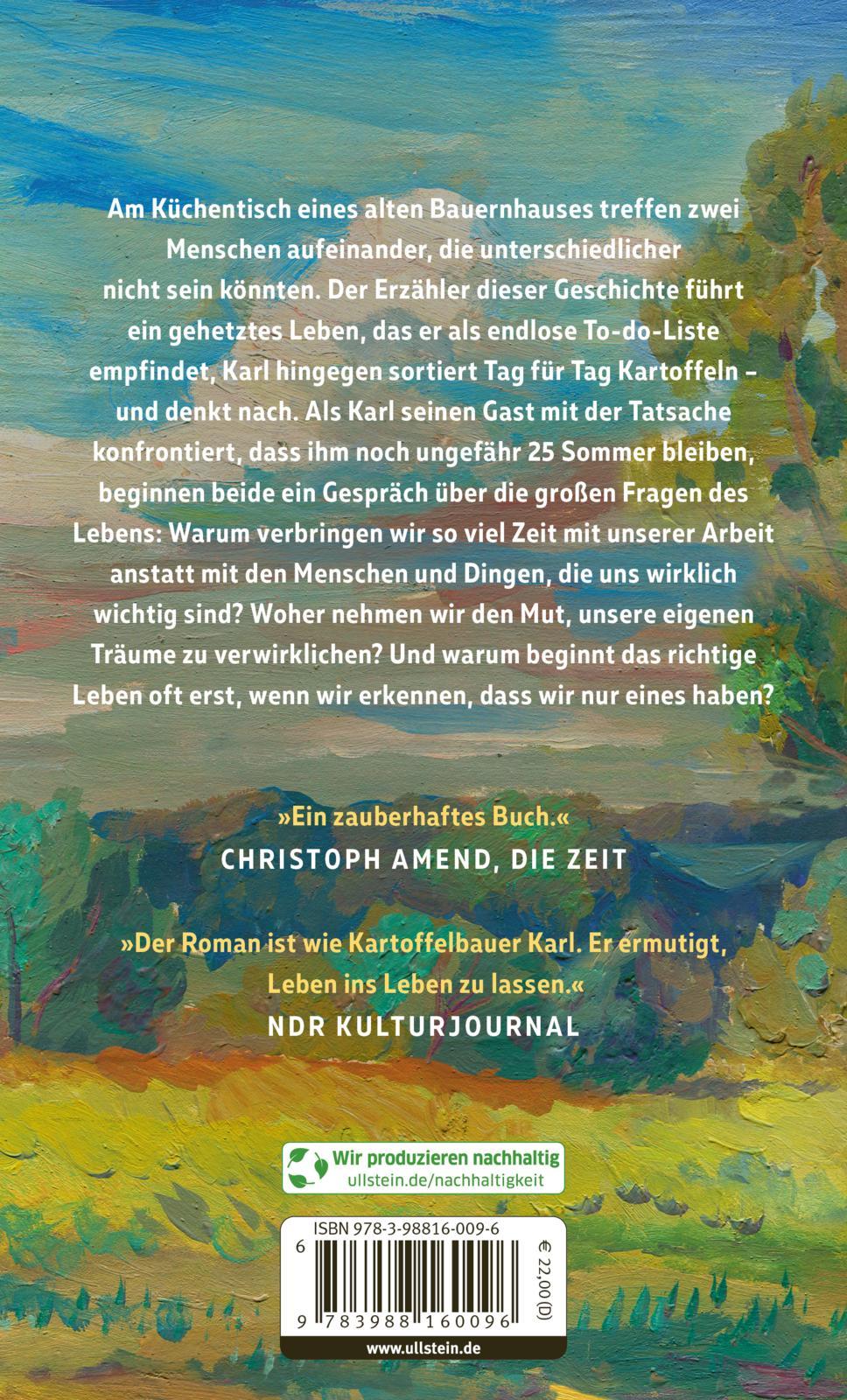 Rückseitencover 25 letzte Sommer