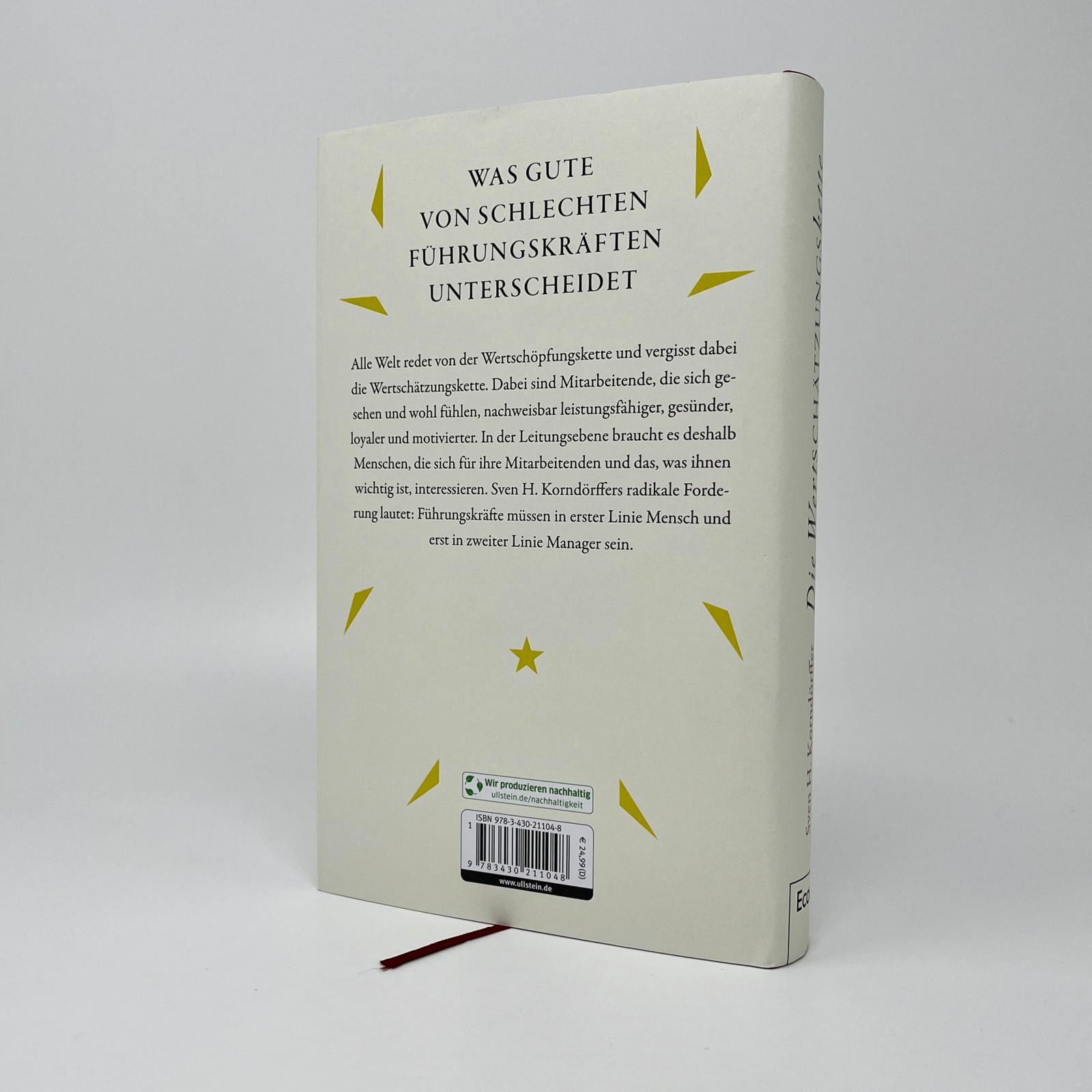 Beispielinhalt (Bild) Die Wertschätzungskette